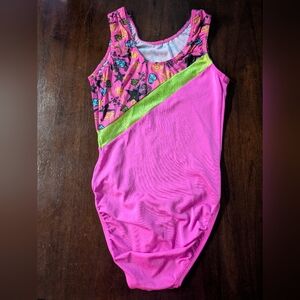 Pink Stars GK Girls Leotard Sz CL (10)